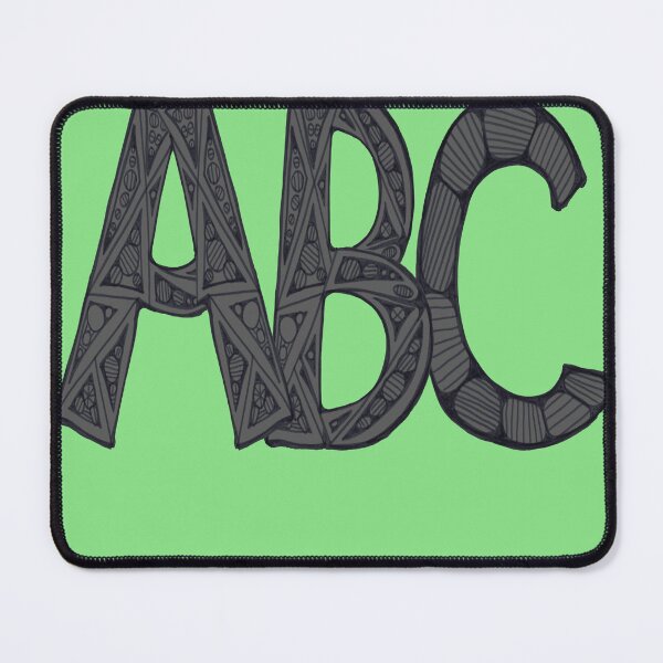 Item preview, Grey ABC designed and sold by KazM.