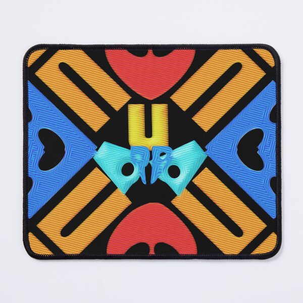 Item preview, ARUBA WORD GAME ABSTRACT PAINTING - ONE HAPPY ISLAND designed and sold by Ralek.