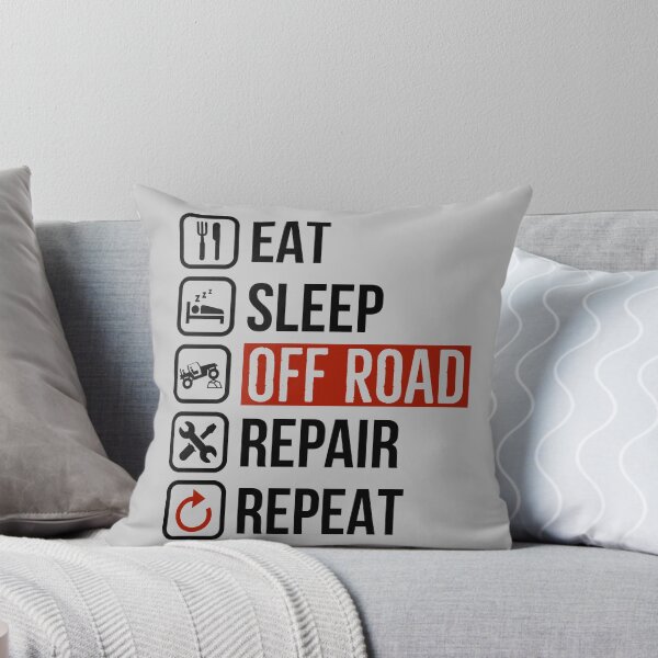 Item preview, Eat Sleep Off Road Repair Repeat designed and sold by FP-POD.