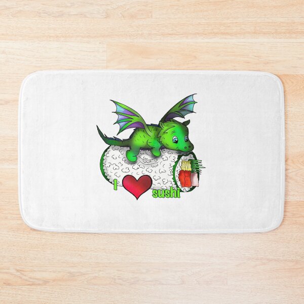 Item preview, animal sushi dragon roll designed and sold by CuisineCat.
