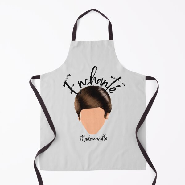 Item preview, Enchanté Mademoiselle (Nice to meet you) - Black Ink  designed and sold by theakrobats.