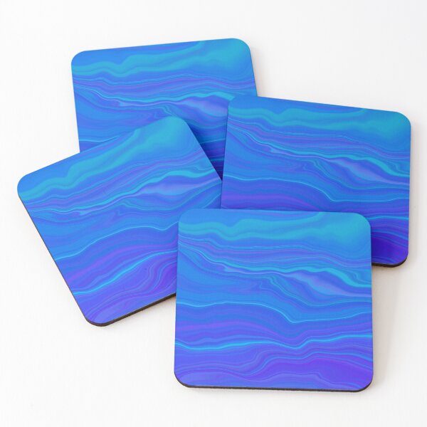 Item preview, Blue marble abstract designed and sold by Emotionville.