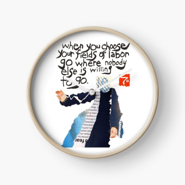 Stamp People Series (Mary Lyon) Clock