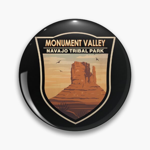 Item preview, Monument Valley Navajo Tribal Park Badge designed and sold by KrisSidDesigns.