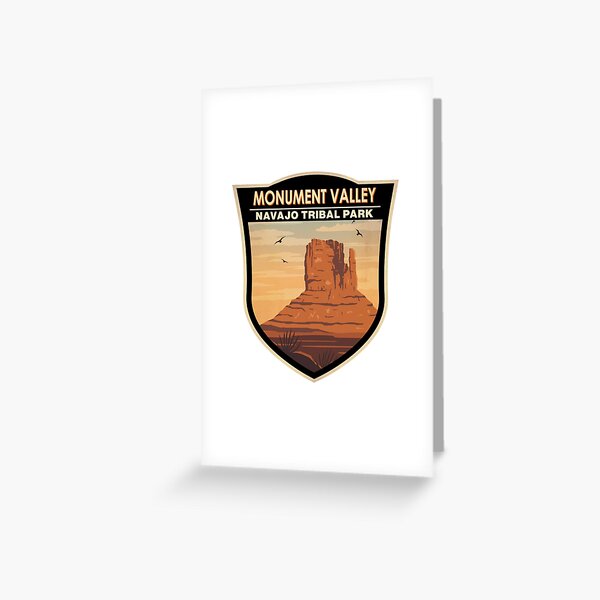 AZ Monument Valley State  Bamboo Souvenir Card - HeartSpace Cards