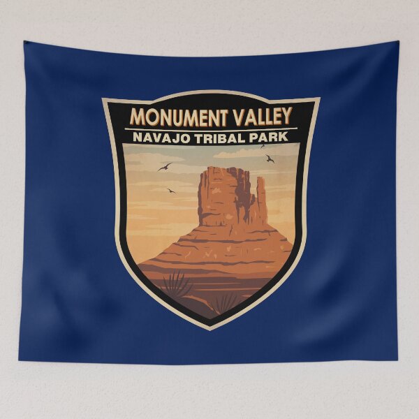 Item preview, Monument Valley Navajo Tribal Park Badge designed and sold by KrisSidDesigns.