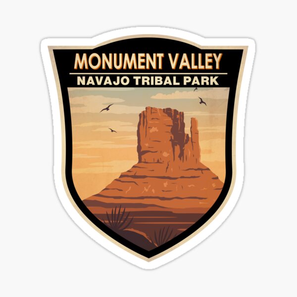 Item preview, Monument Valley Navajo Tribal Park Badge designed and sold by KrisSidDesigns.