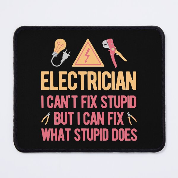 Item preview, Funny Electrician designed and sold by artworkbyrihen.