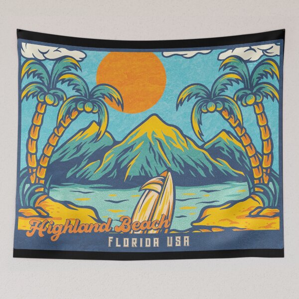 Item preview, Highland Beach Palm Mountains designed and sold by LanikaiBeach.