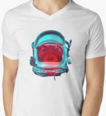 Space Monkey Men's V-Neck T-Shirt