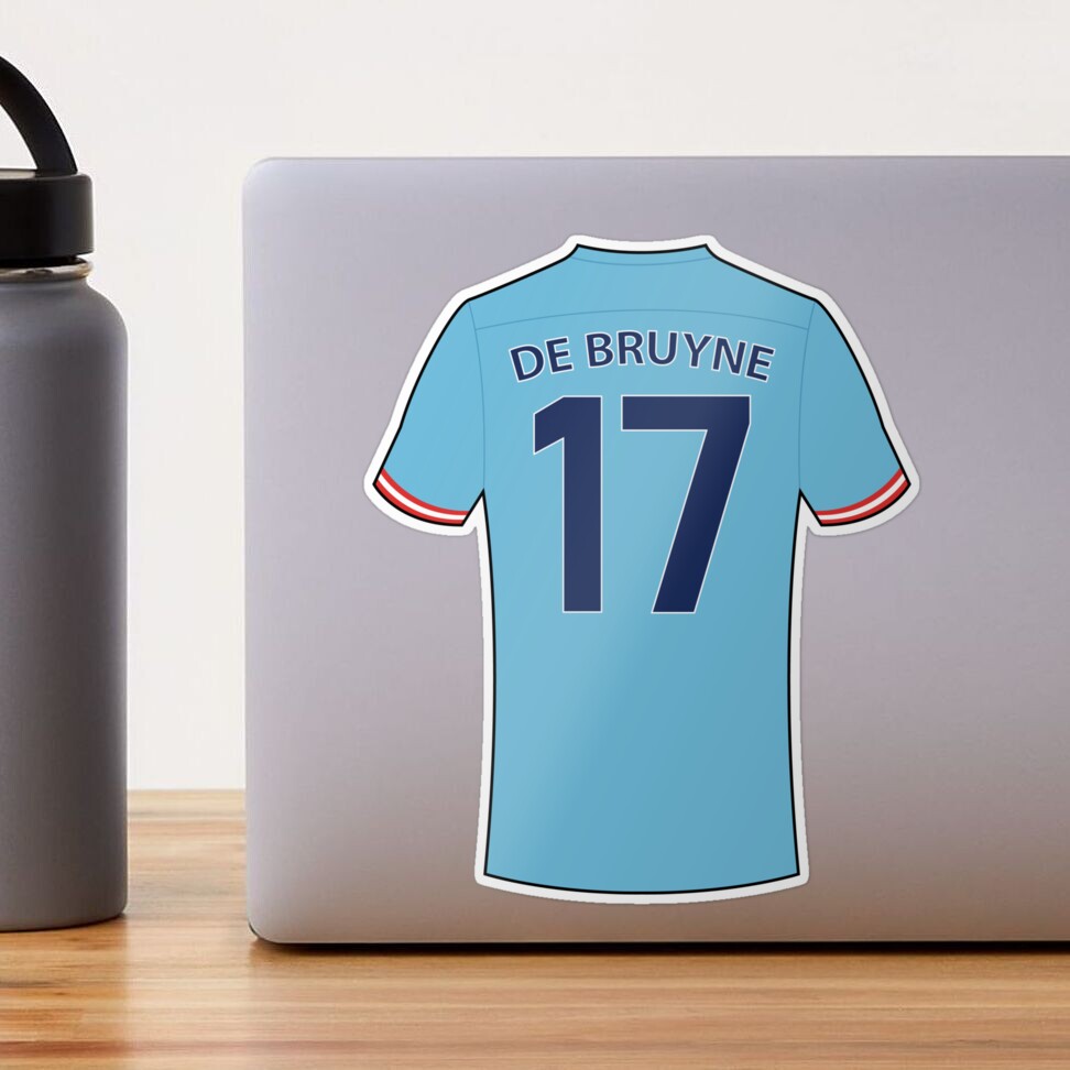 Kevin de Bruyne 2021 Jersey Sticker for Sale by Zgjimi17