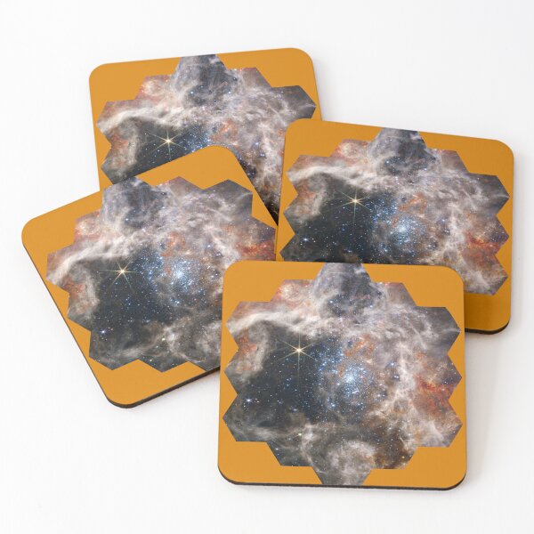 Item preview, Tarantula Nebula NIRCam Image  hexagonal shape James Webb Space Telescope designed and sold by Brasilia.