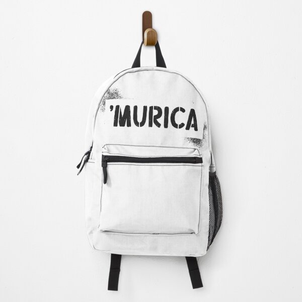 Item preview, Cool 'Murica Quote in Stencil Brush Font Black Color designed and sold by RiciPaneto.