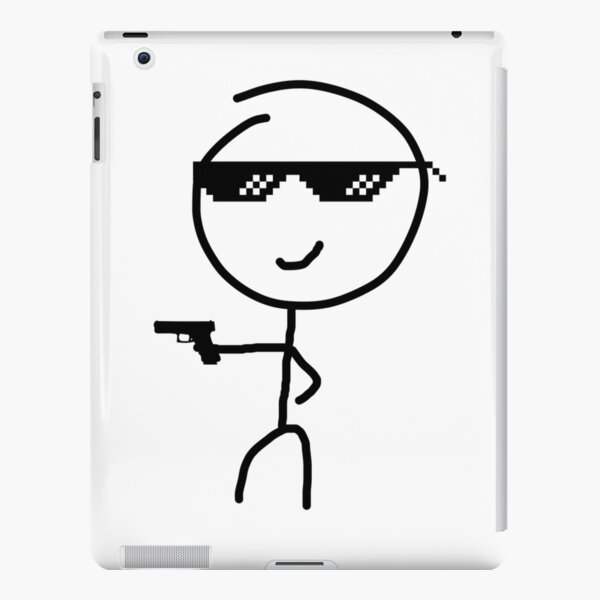 Meme Stickman iPad Cases & Skins for Sale