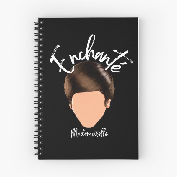 Item preview, Enchanté Mademoiselle (Nice to meet you) - White Ink designed and sold by theakrobats.