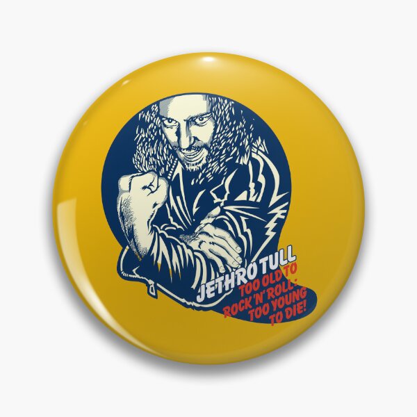 Item preview, TOO OLD TO ROCK 'N' ROLL ART REPRODUCTION - JETHRO TULL designed and sold by WOOFANG.