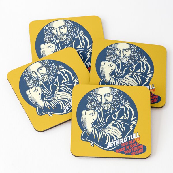 Item preview, TOO OLD TO ROCK 'N' ROLL ART REPRODUCTION - JETHRO TULL designed and sold by WOOFANG.