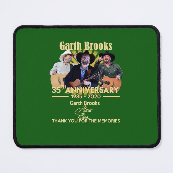 Artikelvorschau, Garth B R O O K S 35th Anniversary Thank You For The Memories Unisex entworfen und verkauft von baberscolbyw.