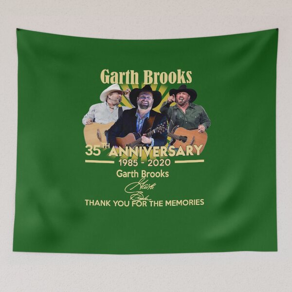 Artikelvorschau, Garth B R O O K S 35th Anniversary Thank You For The Memories Unisex entworfen und verkauft von baberscolbyw.