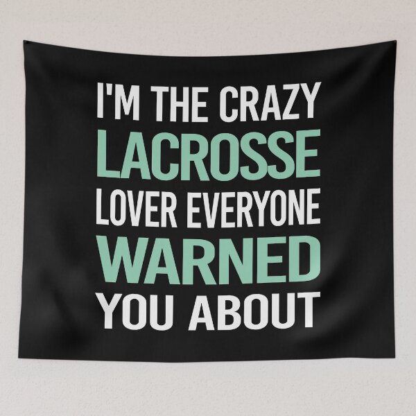 Item preview, Crazy Lover Lacrosse designed and sold by BimBamFrank.