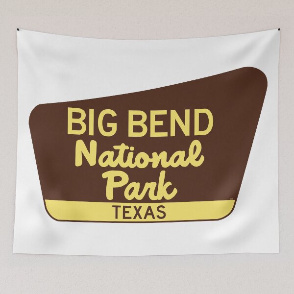Item preview, Big Bend National Park Sign Texas TX designed and sold by DESTINATIONS DECAL.