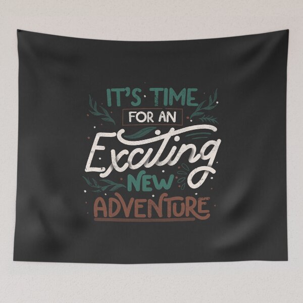 Item preview, Its Time For An Exciting New Adventure by Tobe Fonseca designed and sold by Tobe Fonseca®.