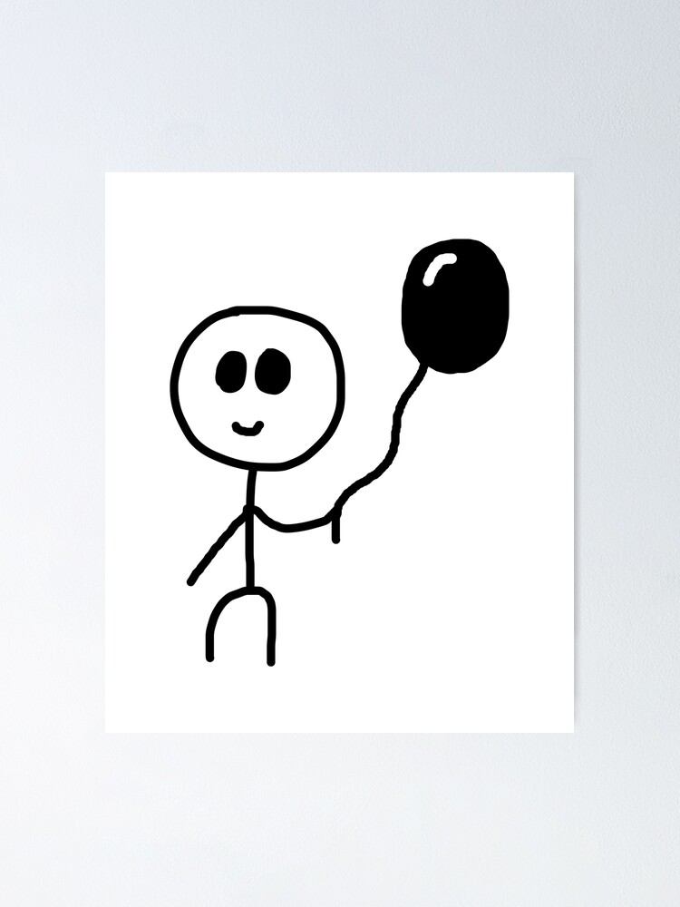 Stickman meme funny Photographic Print for Sale by StickyMann