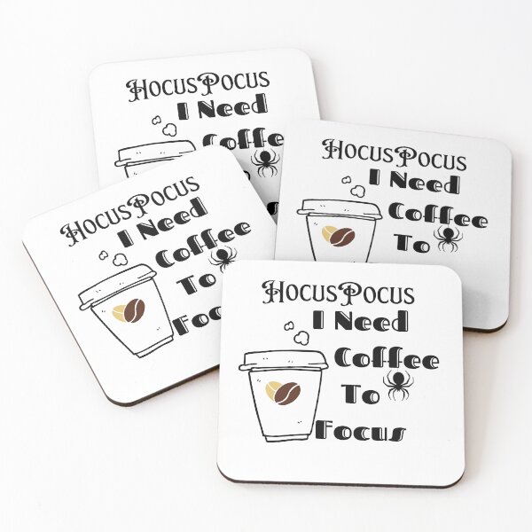 Item preview, Hocus Pocus I Need Coffee To Focus  designed and sold by coccoPrints.