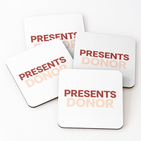 Item preview, PRESENTS DONOR designed and sold by mjtcrp.