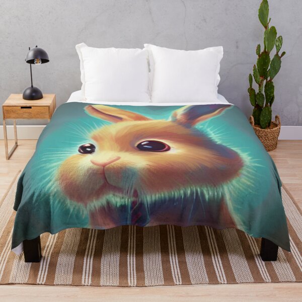 Item preview, Digital painting of a cute rabbit eating carrot. designed and sold by Art-Vibrations.