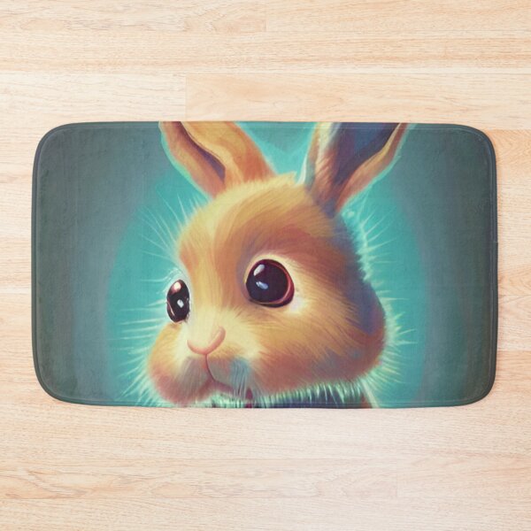 Item preview, Digital painting of a cute rabbit eating carrot. designed and sold by Art-Vibrations.