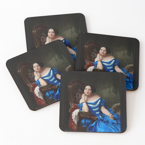 Item preview, Amalia de Llano y Dotres by Federico de Madrazo y Kuntz Remastered Xzendor7 Classical Art Old Masters Reproductions designed and sold by Xzendor7 Digital Art Creations.