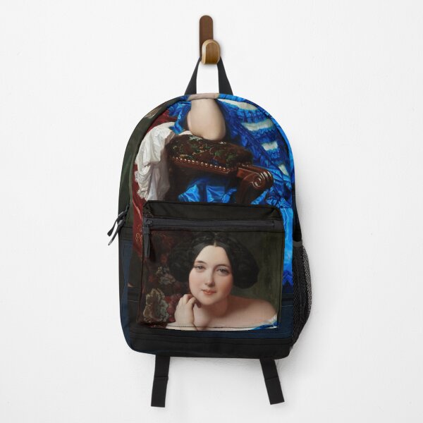 Amalia de Llano y Dotres by Federico de Madrazo y Kuntz Remastered Xzendor7 Classical Art Old Masters Reproductions Backpack