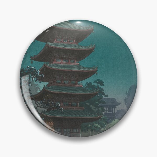 Item preview,  Kinryuzan Temple by Tsuchiya Koitsu Japanese Art  designed and sold by TeeARTHY.