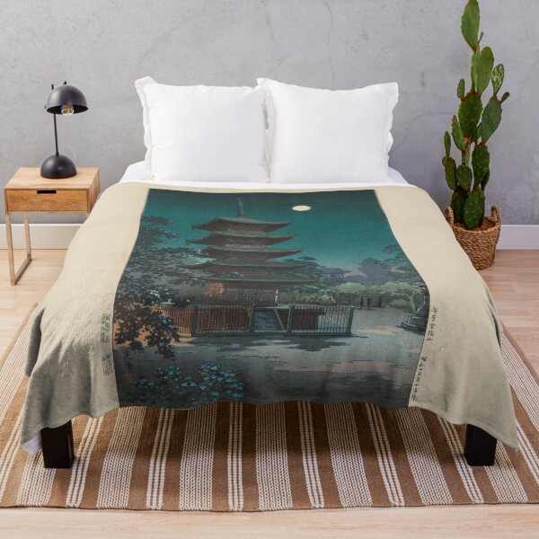 Item preview,  Kinryuzan Temple by Tsuchiya Koitsu Japanese Art  designed and sold by TeeARTHY.