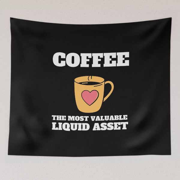 Item preview, Coffee the most valuable liquid asset designed and sold by TomorrowQuotes.