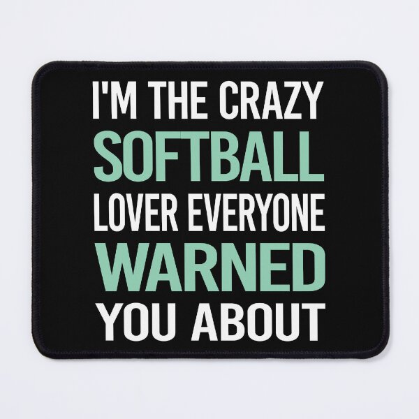 Item preview, Crazy Lover Softball designed and sold by BimBamFrank.