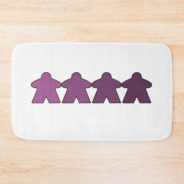 Item preview, Pink Set of Meeples designed and sold by Leah Haas.