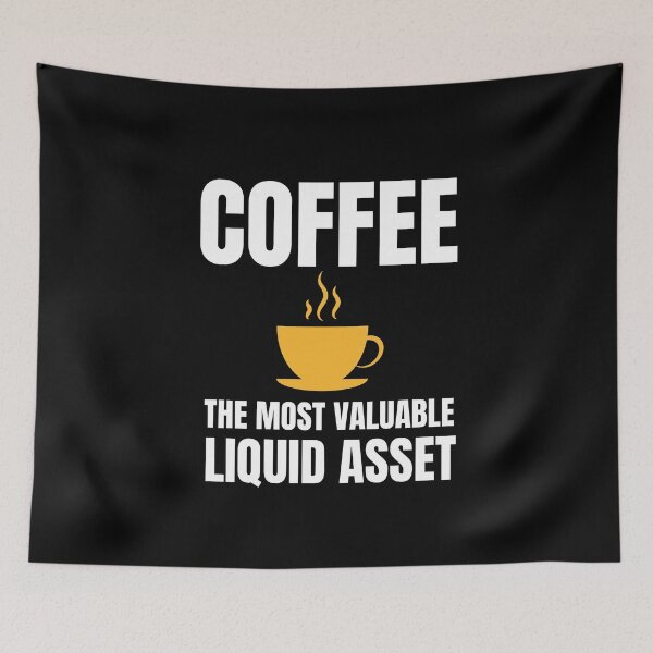 Item preview, Coffee the most valuable liquid asset designed and sold by TomorrowQuotes.