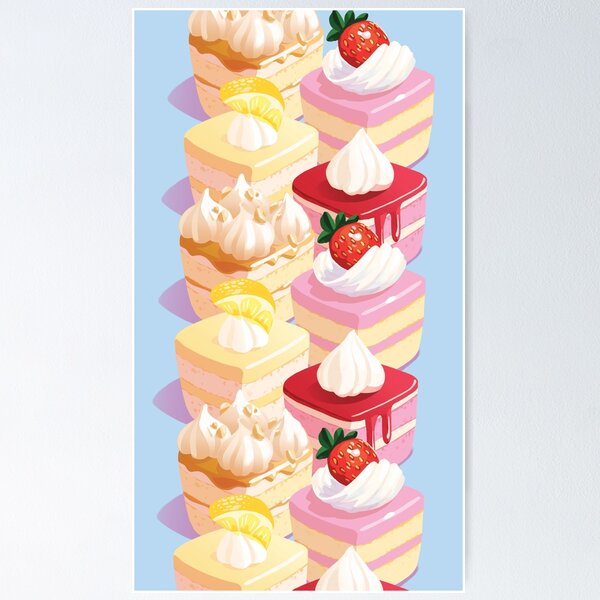 Delicious Cakes Poster