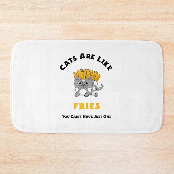 Item preview, Cats are like fries you can't have just one Willow Days designed and sold by avit1.