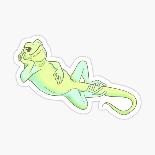 Iguana Sticker