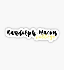Randolph Macon College Sticker