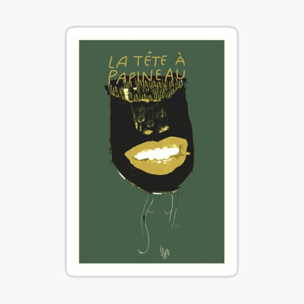 PAPINEAU'S HEAD Sticker