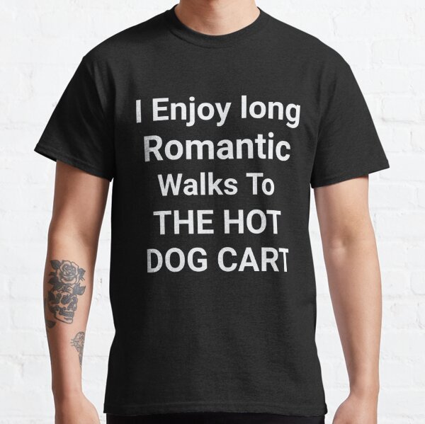 Hot Dog Cart Funny Men's T-Shirt