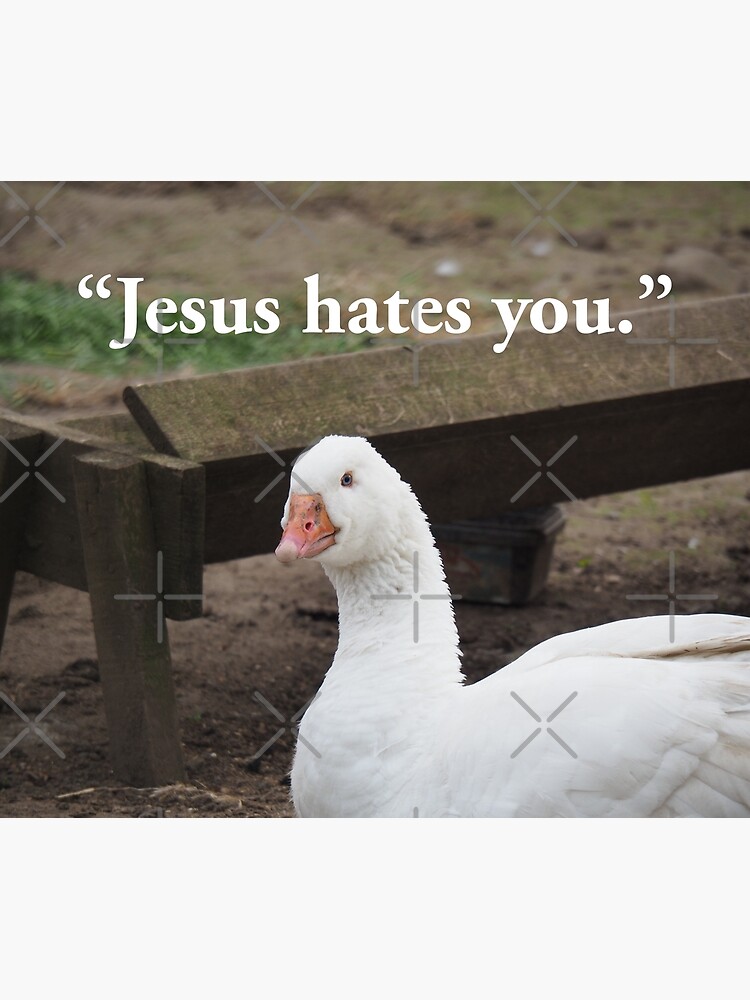 NDVH "Jesus hates you." by nikhorne