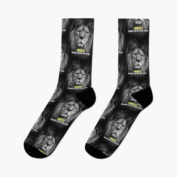 Item preview, Motivational Quote Lion, Mindset Separates the Best from the Rest designed and sold by hiunlimit.