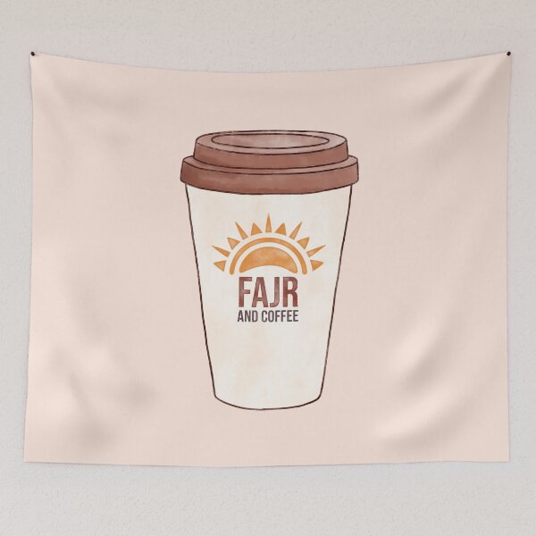 Item preview, Fajr And Coffee designed and sold by agoodworddesign.