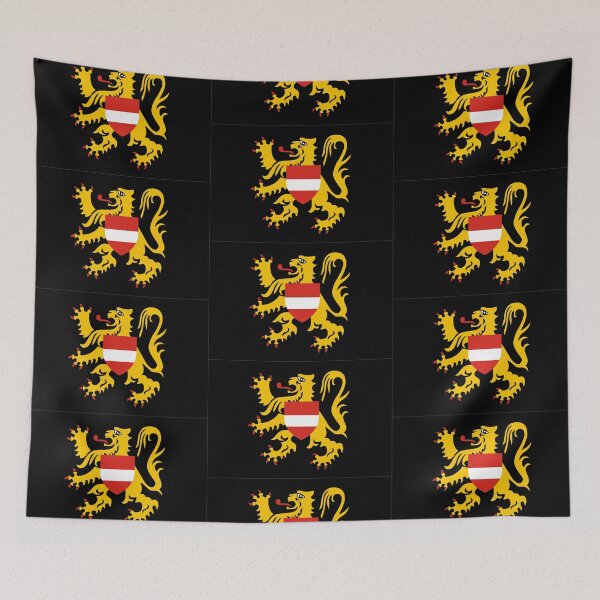 Item preview, Flag of Flemish Brabant, Belgium designed and sold by MUZA9.