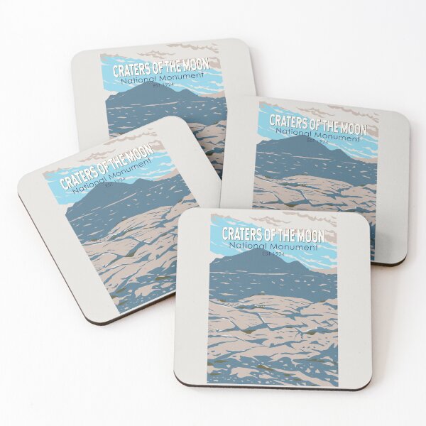 Item preview, Craters of the Moon National Monument Idaho Vintage designed and sold by KrisSidDesigns.